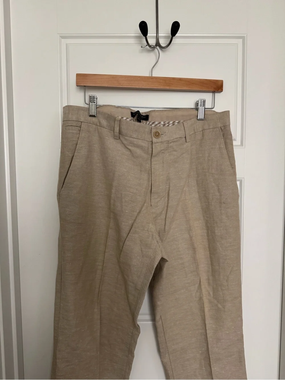 Men's Banana Republic Linen Blend Dress Pants Size 33x32